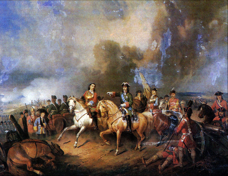 Б. П. Виллевальде (1818-1903). Полтавская битва