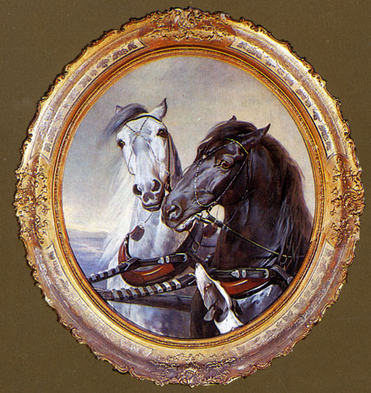 К. Зурланд (1828-1919). Орловские рысаки