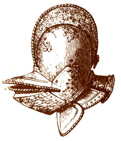 Рыцарский шлем. XIV в.