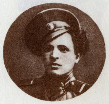 Герой первой мировой войны Козьма Крючков, в одном бою уничтоживший одиннадцать врагов.