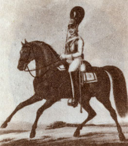 Кирасир. 1820 г.