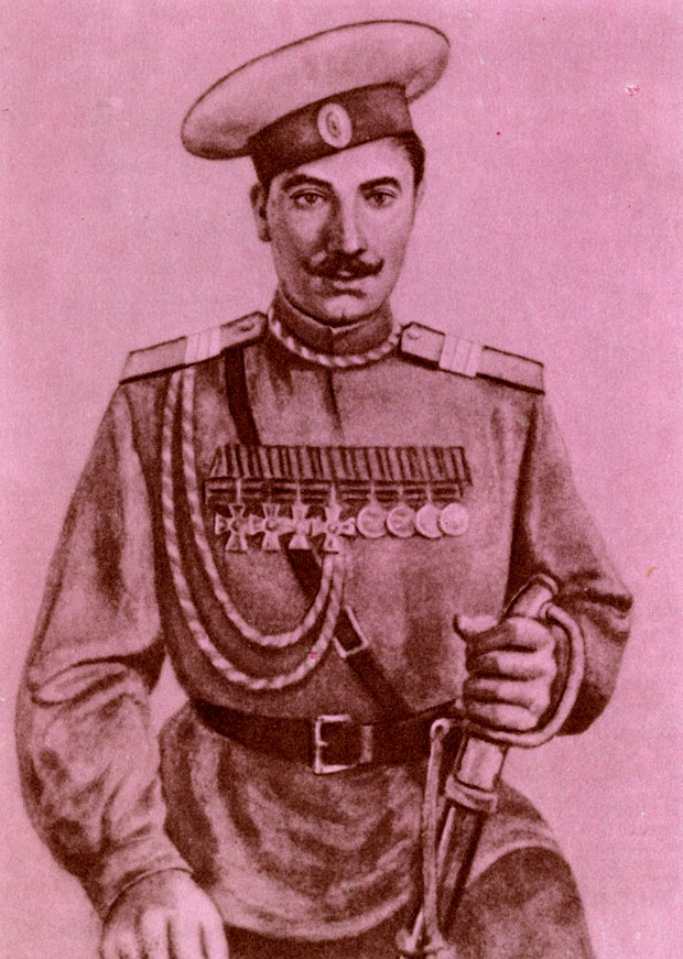 С. М. Буденный - драгун 26-го Северского полка. 1916 г.