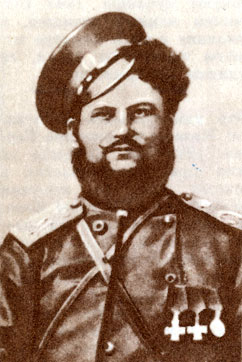 Федор Подтелков - герой гражданской войны, первый председатель Донского ревкома. Фото 1916 г.