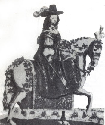 Знатная дама на коне. Нидерланды. XVI в.
